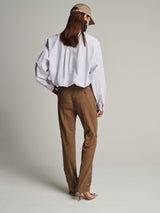 Jewel Trouser Camel Swarovski