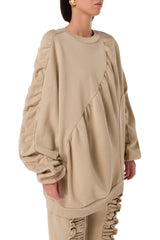 Owl Sweater Camel