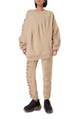 Owl Sweater Camel