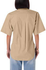 Cube Shirt Camel