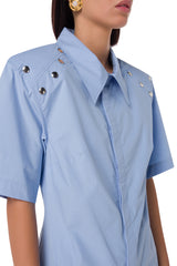 Cube shirt light blue
