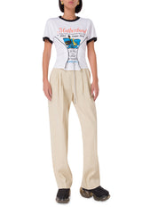 Crag Trouser Stone Linen