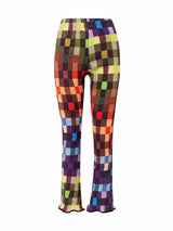 Printed Frill Pants - Speakthestore