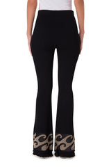 Ribbed Lettuce Edge Pants