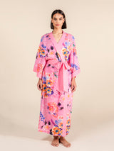 Cherry Blossom Cotton Robe