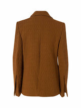 La Barraca Monogram Knit Blazer