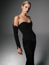 Off-Shoulder Corset