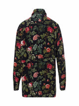 Long Sleeved Shirt Print Ash Black Red