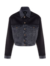 Super Mario Denim Jacket Women Black