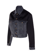 Super Mario Denim Jacket Women Black