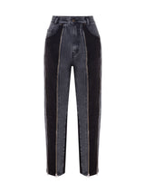 Abot Denim Trousers Women Black