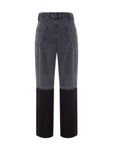 Abot Denim Trousers Women Black