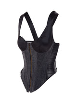 Hasan Denim Corset Women