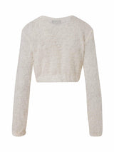White Fluffy Jacket - Speakthestore