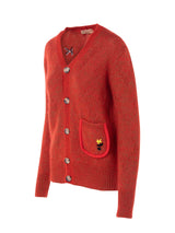 Unisex Oversize Cardigan With Embroideries - Speakthestore