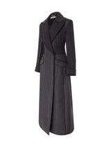Silvia Patchwork Sculpted Coat