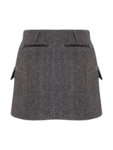 Payton Wrap Mini Skirt