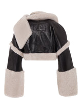 Scarf Shearling Bolero