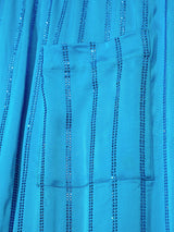 Empire Blue Crystal Long Shirt