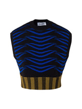 Fitted Tiger Knit Vest - Speakthestore