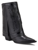 Folded Cowboy Boots, Western Embroideries - Speakthestore