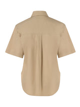 Cube Shirt Camel