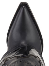 Folded Cowboy High Boots, Western Embroideries - Speakthestore