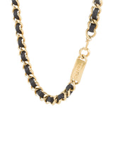 Ceinture Chanel Vintage Cuir Et Métal