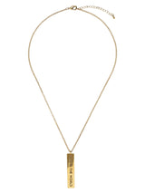 Travel the World Necklace 24K Gold Plated