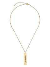 Traveler Necklace 24K Gold Plated