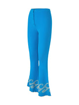 Ribbed Lettuce Edge Pants