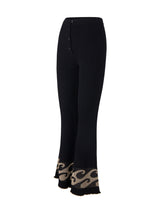 Ribbed Lettuce Edge Pants