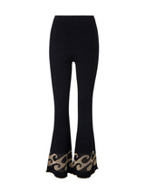Ribbed Lettuce Edge Pants