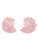 Nautilus Earfan Earrings Pink - Speakthestore