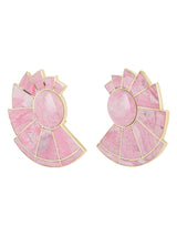 Nautilus Earfan Earrings Pink - Speakthestore