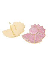 Nautilus Earfan Earrings Pink - Speakthestore
