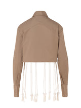 La Barraca Twill Crop Top Shirt
