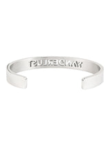 Wanderlust Bangle Rhodium Plated