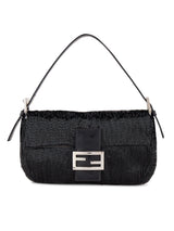 Fendi Baguette Nera Con Peline