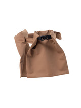 Slog Accessory Belt With Detachable Double Pockets In Trench Camel - Speakthestore