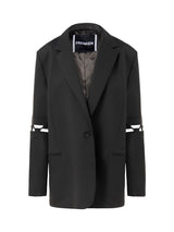 Mark Xxl Oversized Light Wool Blazer Army Green - Speakthestore