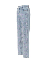Embroidered Jeans - Speakthestore