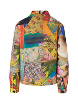 Baroque Print Workwear Jacket - Speakthestore
