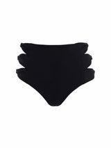 Aliz Tout Solid Cut-out Bikini Bottom