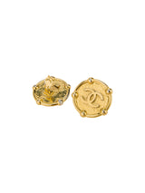 Chanel Large Round Vintage earrings