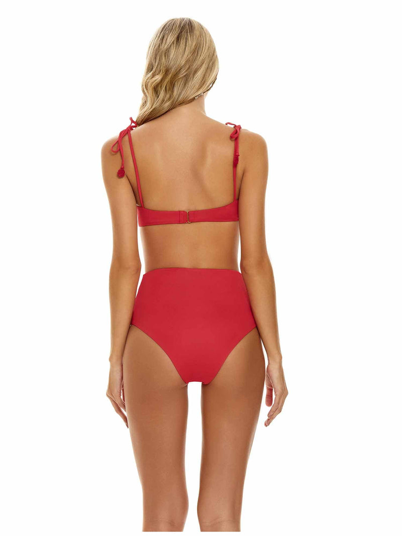 Donna Shaka Solid Bikini Top