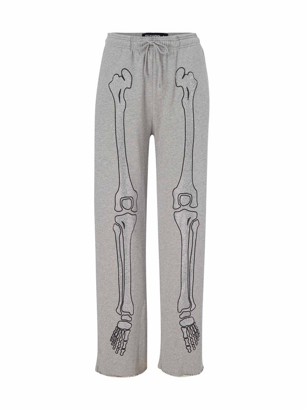 Skeleton Crystal Jogging Pants