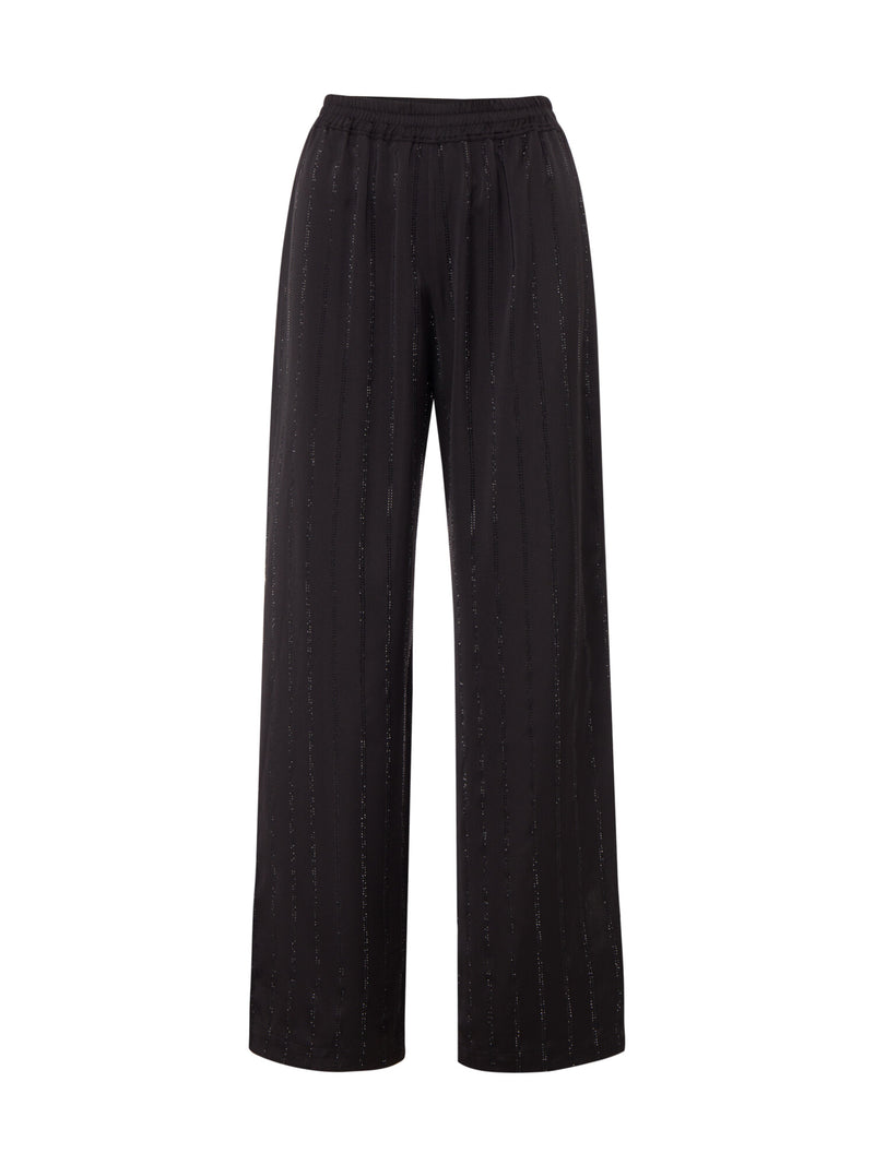 Karlton Crystal Pants Black