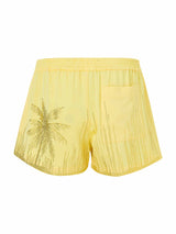 Paradise Yellow Crystal Shorts