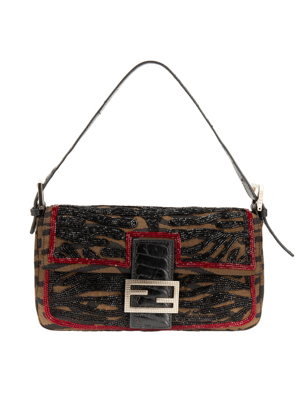 Vintage Brown Corduroy Fendi Baguette: The perfect fall bag